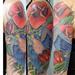 Tattoos - bird roses carrying a heart - 68976